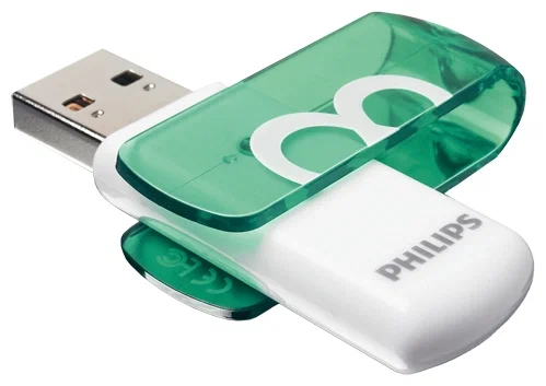 картинка USB накопитель 8Gb Philips Vivid 2.0 (FM08FD05B/ 97) от магазина КомпьютерЦентр