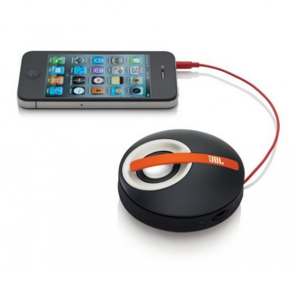 картинка Акустическая система JBL OnTour Micro Black/ Orange for iPhone/ iPod (OTMICROORN) от магазина КомпьютерЦентр