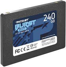 картинка SSD накопитель 240 Гб 2.5'' Patriot Burst Elite SATAIII (PBE240GS25SSDR) от магазина КомпьютерЦентр