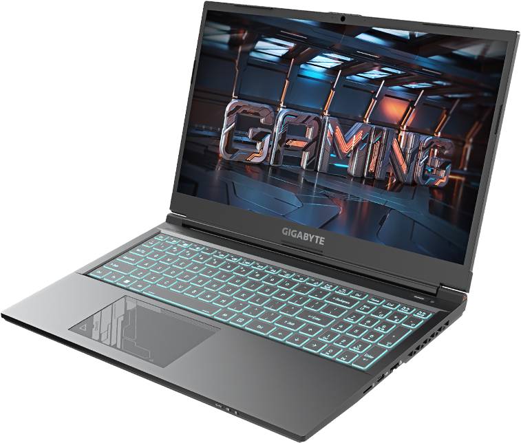 картинка Ноутбук Gigabyte G5 MF5-H2KZ354KD 15.6'' (1920х1080) IPS 144Hz; Core i7-13620H (up to 4.9); 16Gb DDR5; 1Tb SSD; GeForce RTX 4050 6 Gb; Free DOS; 54 Wh; черный от магазина КомпьютерЦентр
