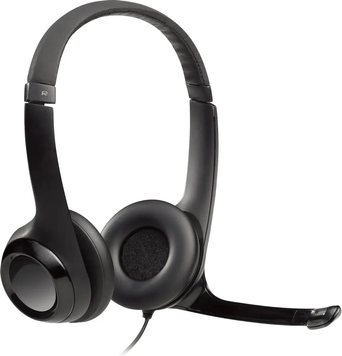 картинка Гарнитура Logitech Headset Logitech H390 USB черный (981-000803/ 981-000406) от магазина КомпьютерЦентр