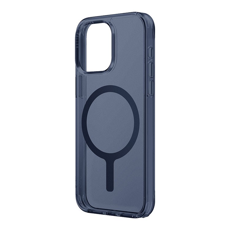 картинка Чехол Uniq HYBRID LIFEPRO XTREME MAGCLICK CHARGING (MagSafe) для iPhone 15 Pro 6.1'', синий дым (Smoke Blue) IP6.1P(2023)-LXAFMSBLU от магазина КомпьютерЦентр
