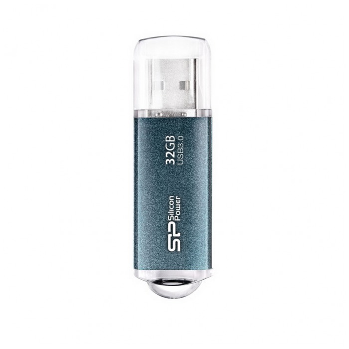 картинка Флешка USB SiliconPower 32Gb Marvell M01 USB 3.0 Blue (SP032GBUF3M01V1B) от магазина КомпьютерЦентр