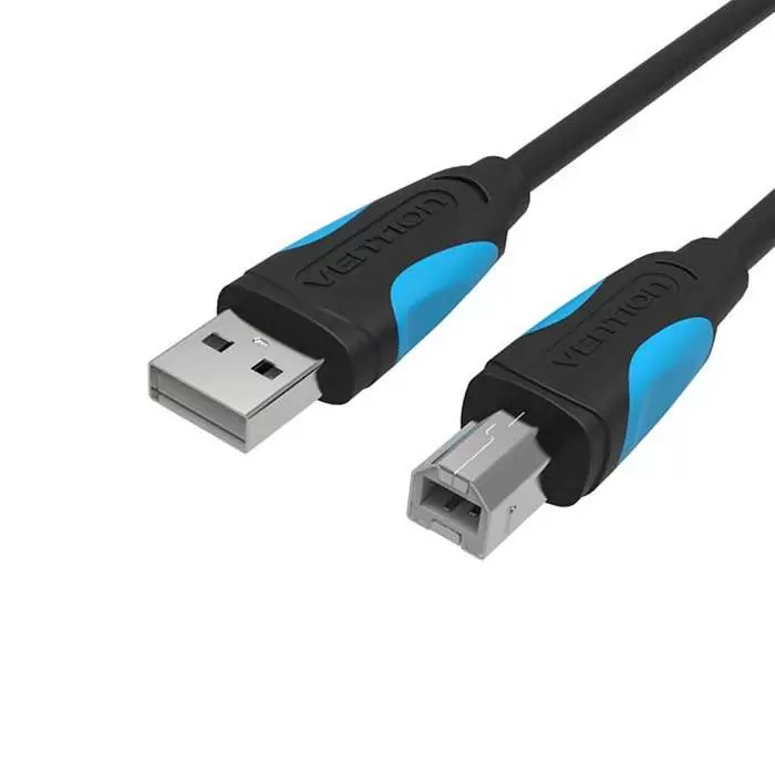 картинка Кабель USB 2.0 A->B - 5 м Vention Black (VAS-A16-B500) от магазина КомпьютерЦентр