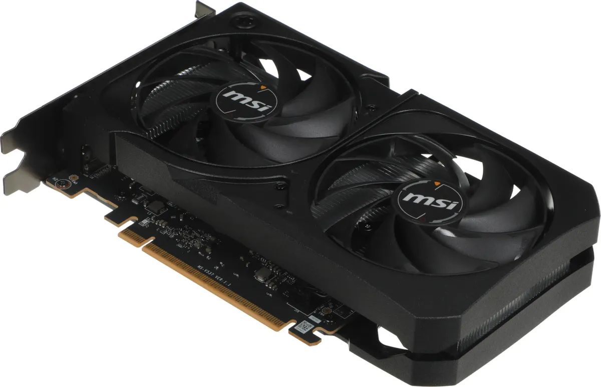 картинка Видеокарта 8Gb GDDR7 GeForce RTX 5060 MSI SHADOW 2X OC; PCI-E 5.0; 128 bit; 2527/ 28000; DPх3, HDMIх1; 2 FAN (RTX 5060 8G SHADOW 2X OC) от магазина КомпьютерЦентр