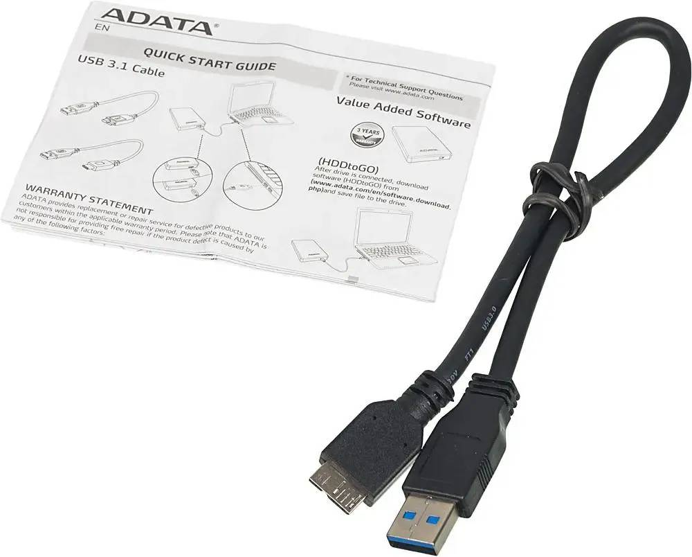 картинка HDD внешний 1Tb A-DATA 2.5'' HD650 DashDrive Durable Red (AHD650-1TU31-CRD) от магазина КомпьютерЦентр