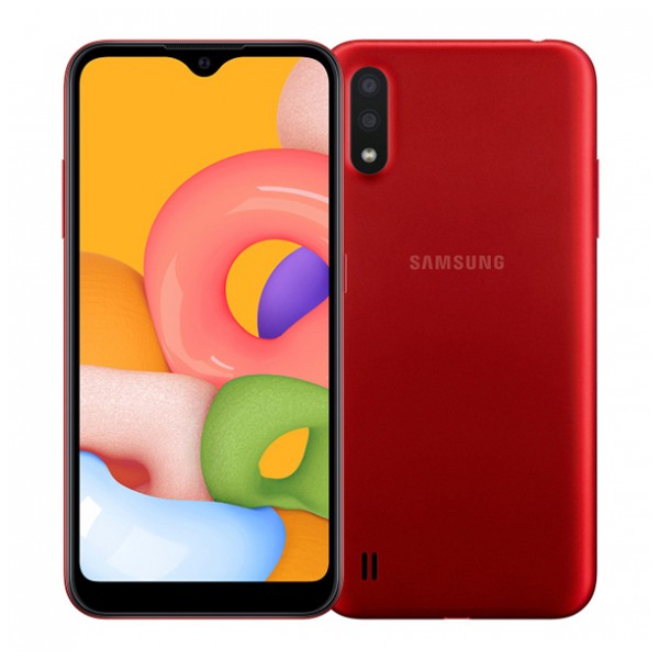 картинка Смартфон Samsung Galaxy M01 SM-M015F 3Gb 32Gb Red  (SM-M015FZRDSER) от магазина КомпьютерЦентр