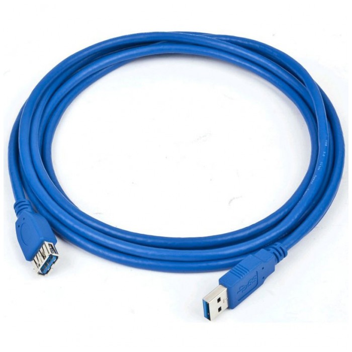 картинка Кабель Delta&Life USB 3.0 AM/AF 1.5 m Blue от магазина КомпьютерЦентр