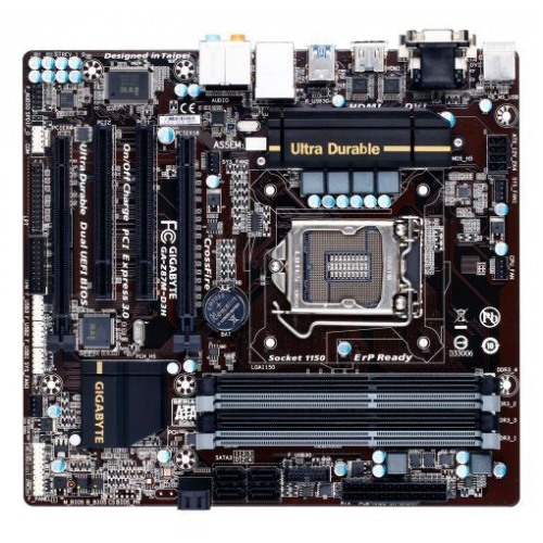 картинка Материнская плата Gigabyte GA-B85M-D3H S1150 (GA-B85M-D3H) от магазина КомпьютерЦентр