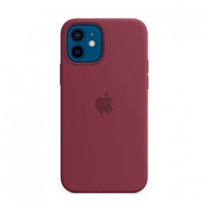 картинка Чехол Apple Silicone Case 360 for iPhone 12 Pro Max Вишневый от магазина КомпьютерЦентр