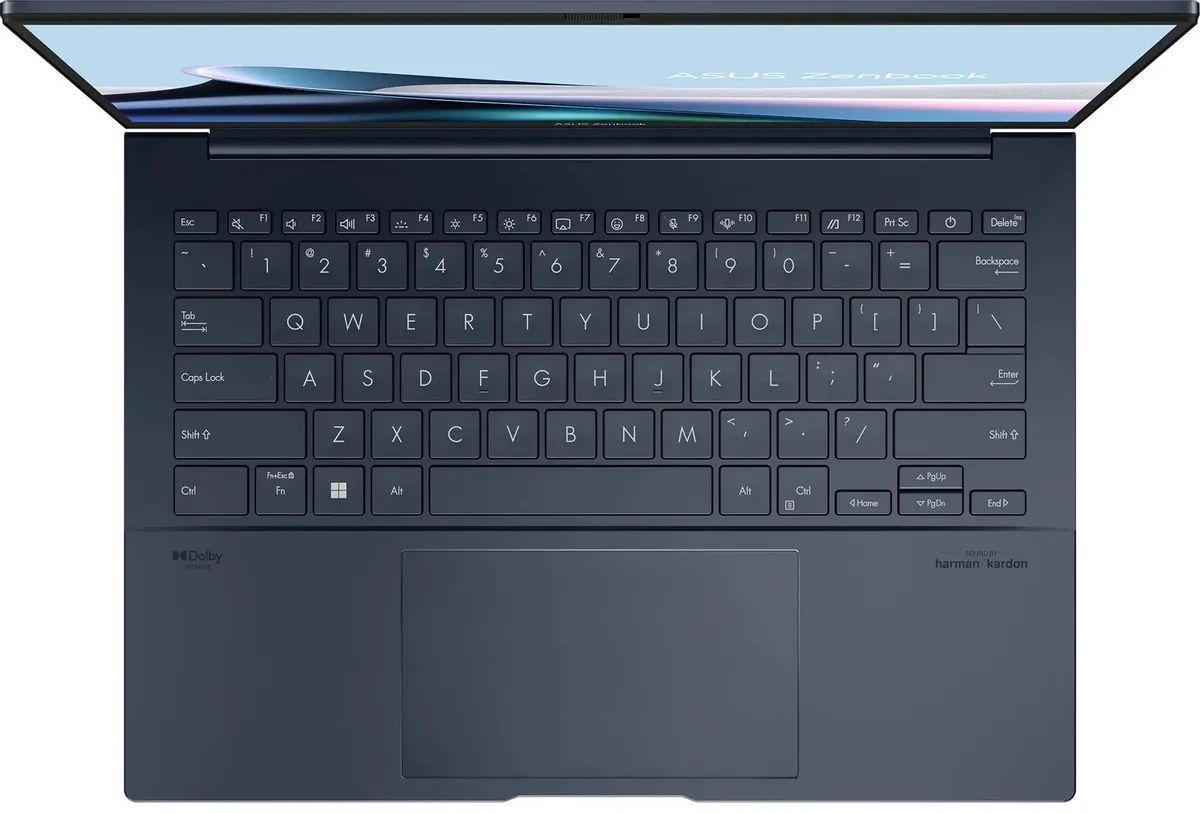 картинка Ноутбук ASUS Zenbook (UX3405MA-QD992) 14'' OLED (1920x1200)/  Intel Core Ultra 9 185H/  16 ГБ/  SSD 512GB/  Intel Arc Graphics/  NoOS, темно-синий от магазина КомпьютерЦентр
