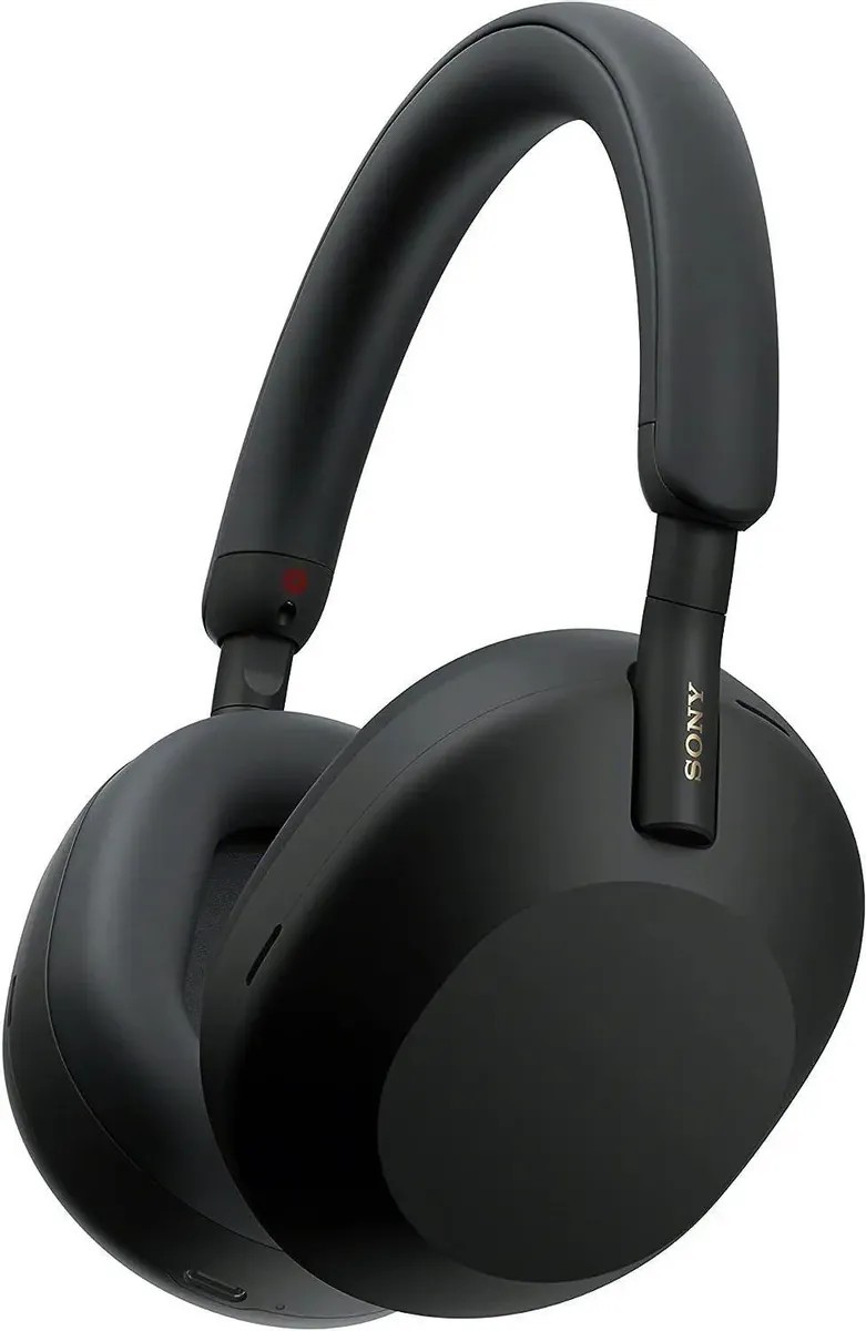картинка Беспроводные/ проводные наушники Sony WH-1000XM5 Black от магазина КомпьютерЦентр