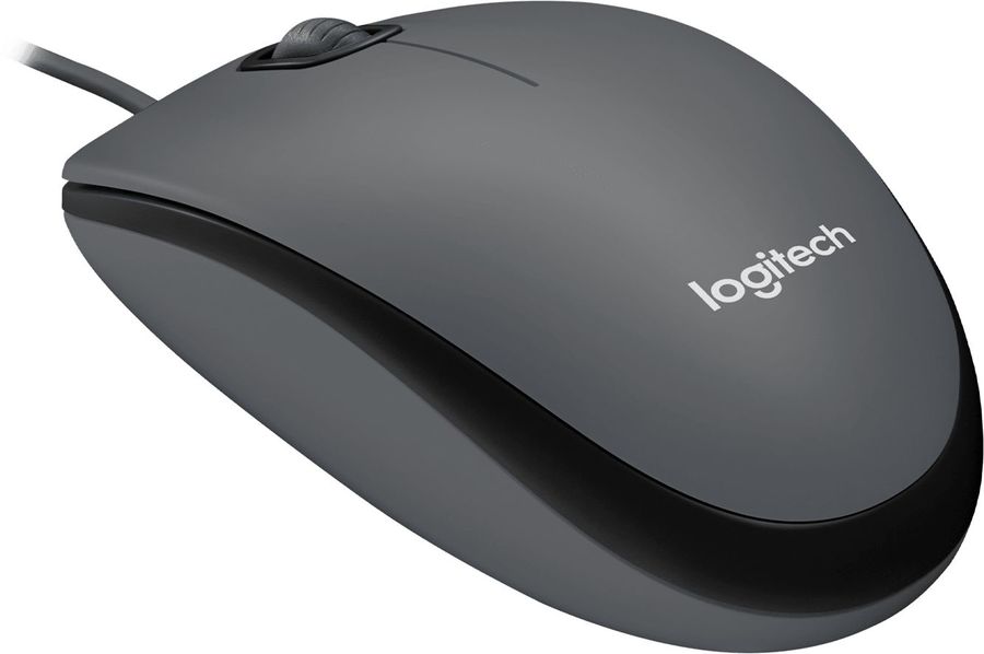 картинка Мышка Logitech M90 Gray (910-001793) от магазина КомпьютерЦентр