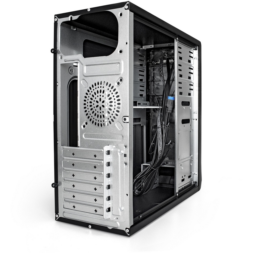 картинка Корпус Miditower Exegate EX278394RUS CP-603 Black, ATX, без БП от магазина КомпьютерЦентр