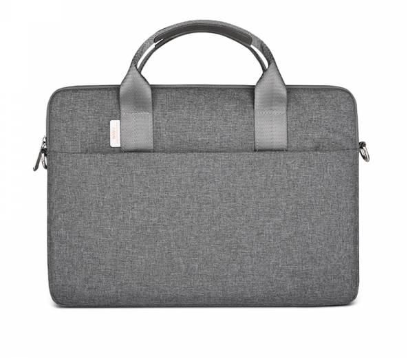 картинка Сумка для ноутбука WIWU Minimalist Laptop Bag 2 for MacBook 14'' Gray (bag828) от магазина КомпьютерЦентр