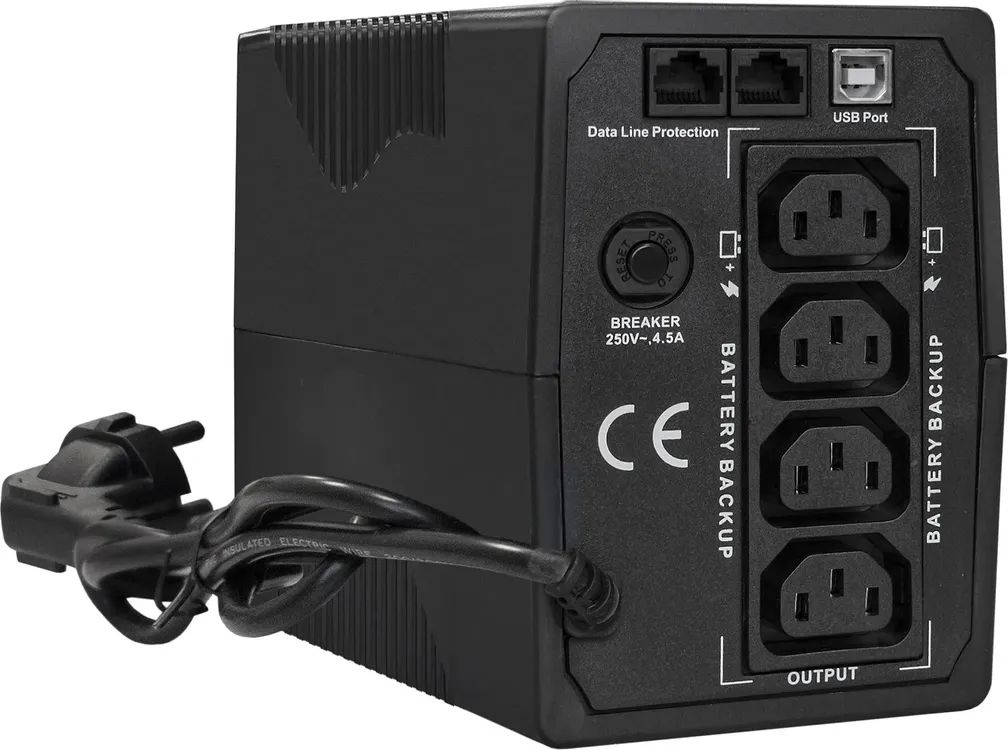 картинка ИБП ExeGate (EX292772RUS) SpecialPro Smart LLB-650.LCD.AVR.4C13.RJ.USB 650VA/ 360W, LCD, AVR, 4*C13, RJ45/ 11, USB, черный от магазина КомпьютерЦентр
