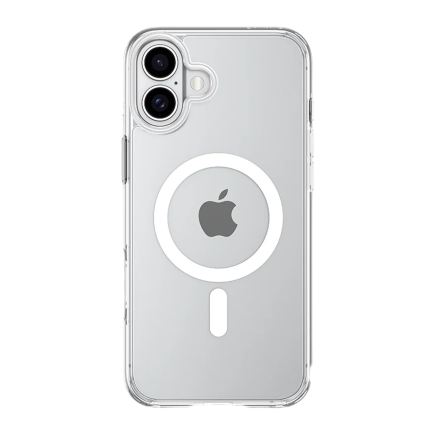 картинка Чехол силиконовый Benks Lucent Pro Case (MagSafe) для iPhone 16 Plus 6.7'', цвет прозрачный (Transparent) от магазина КомпьютерЦентр