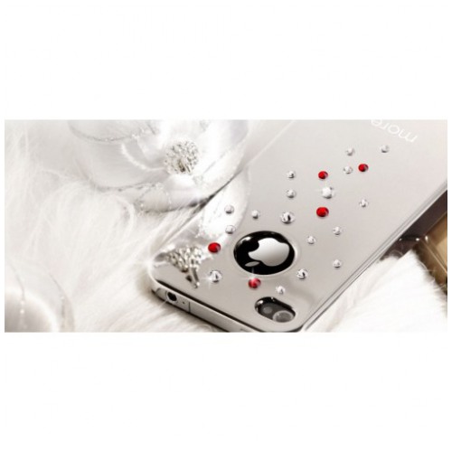 картинка Чехол More Noel Collection Lumina Series Dew Silver for iPhone 4 (AP13-032SIL) от магазина КомпьютерЦентр