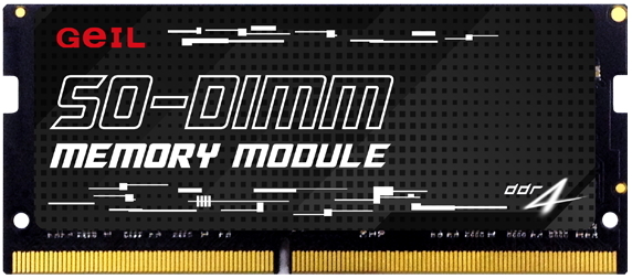 картинка SO-DIMM DDR4 8Gb 3200MHz PC4-25600 Geil (GS48GB3200C22SC) от магазина КомпьютерЦентр
