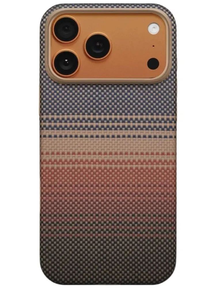 картинка Противоударный чехол PITAKA Aramid UltraGuard Case для iPhone 17 Pro, Sunset от магазина КомпьютерЦентр
