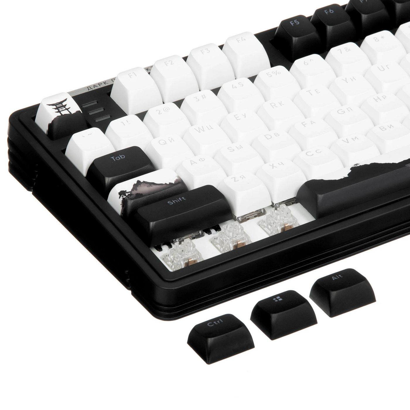картинка Клавиатура проводная Дарк Проджект KD87A Black g3ms Moonstone [мех, 87, пластик, метал] от магазина КомпьютерЦентр