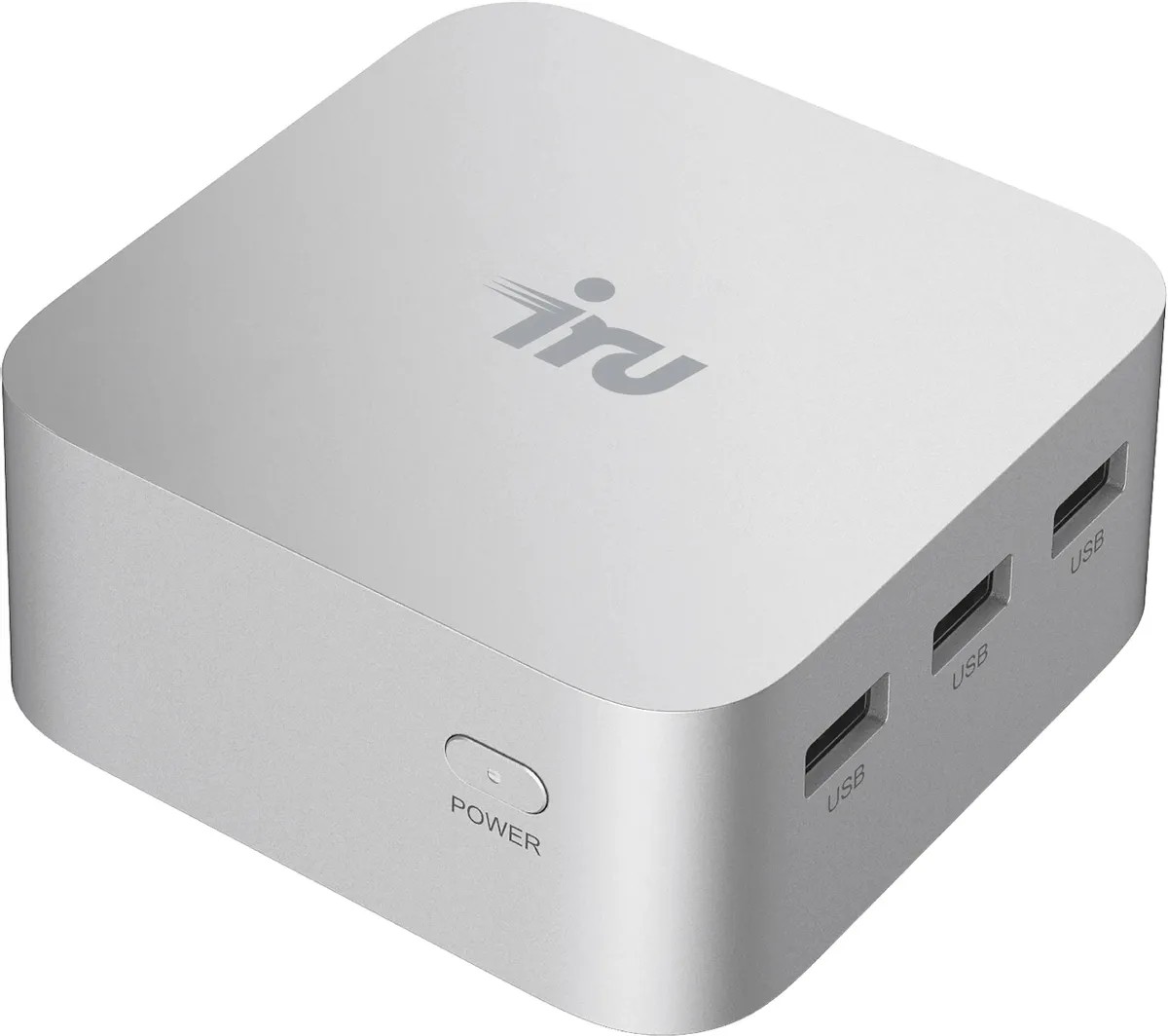 картинка Неттоп IRU Planio 115 N100/  16Gb/  SSD 512Gb UHDG/  noOS/  серебристый (2099138) от магазина КомпьютерЦентр
