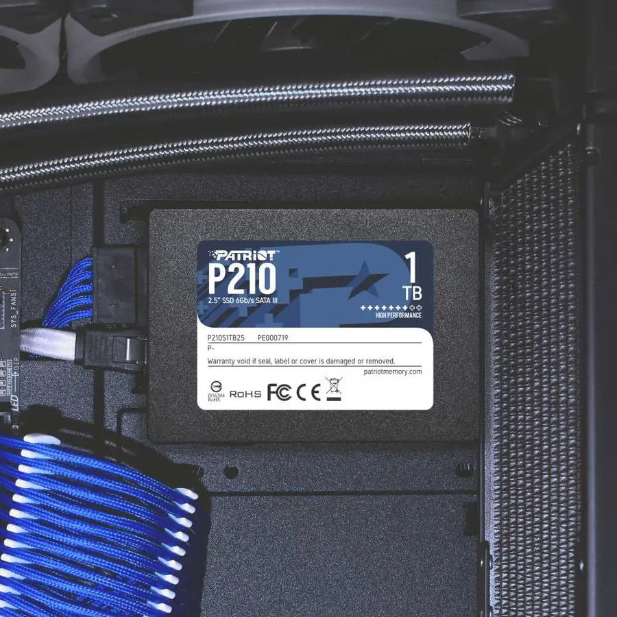 картинка SSD накопитель 1 Тб 2.5'' Patriot P210 SATAIII (P210S1TB25) от магазина КомпьютерЦентр
