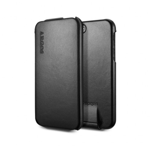 картинка Чехол SGP Leather Case Argos Black for iPhone 5 (SGP09598) от магазина КомпьютерЦентр