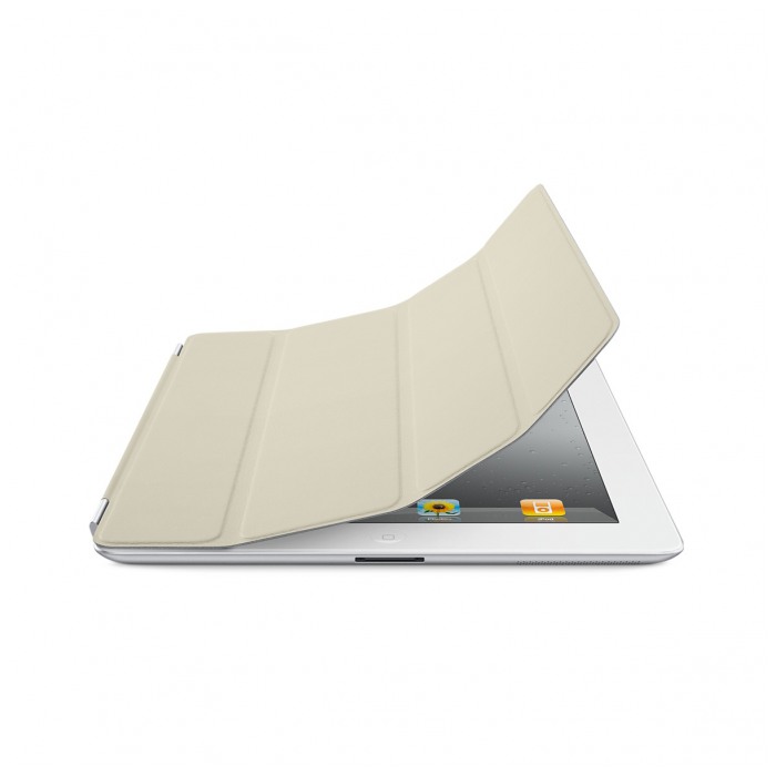 картинка Чехол Apple iPad Smart Cover Leather Cream for iPad 2 (MC952LL/A) от магазина КомпьютерЦентр