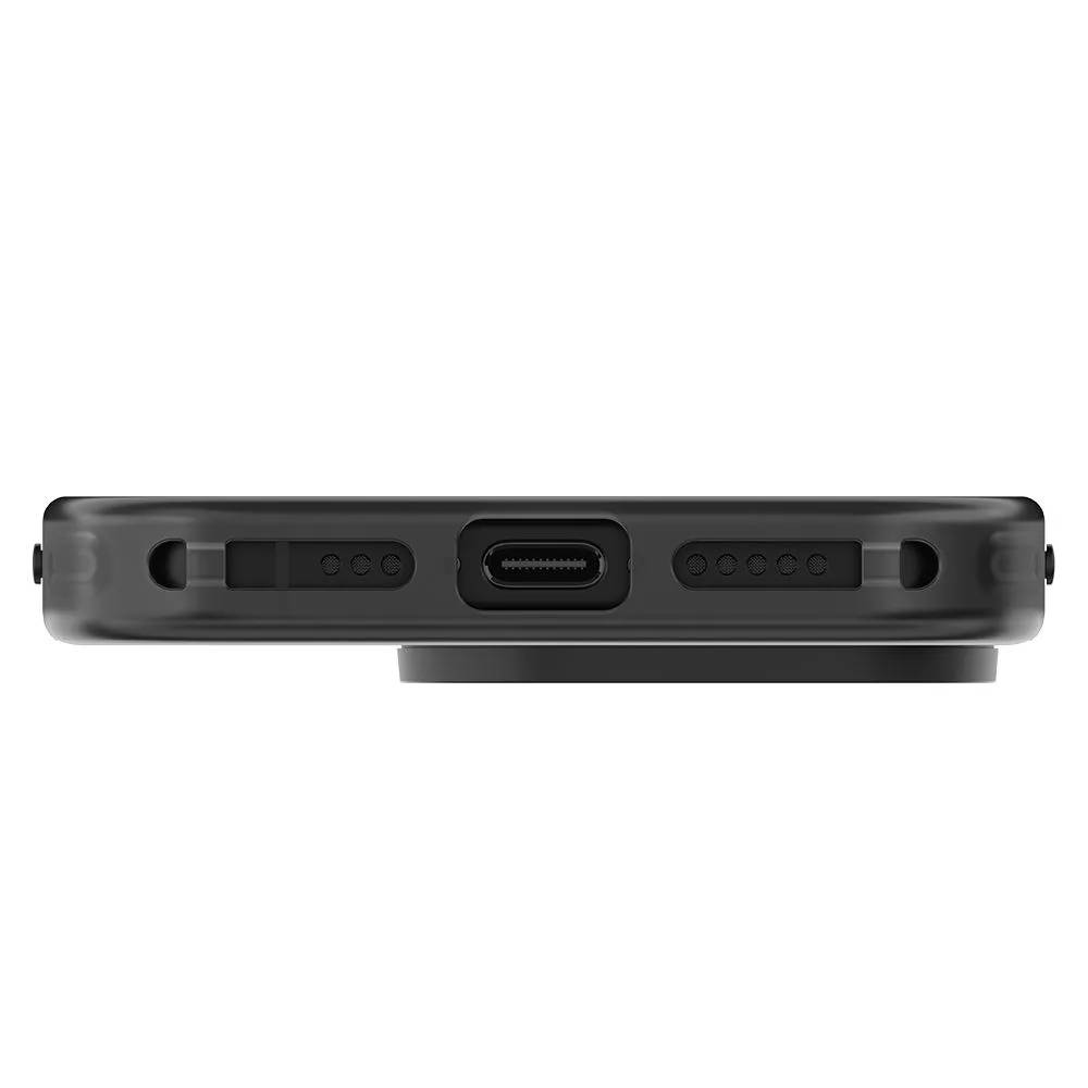 картинка Чехол силиконовый Benks Lucid Armor Case (MagSafe) для iPhone 16 Pro 6.3'', цвет черный (Black) от магазина КомпьютерЦентр