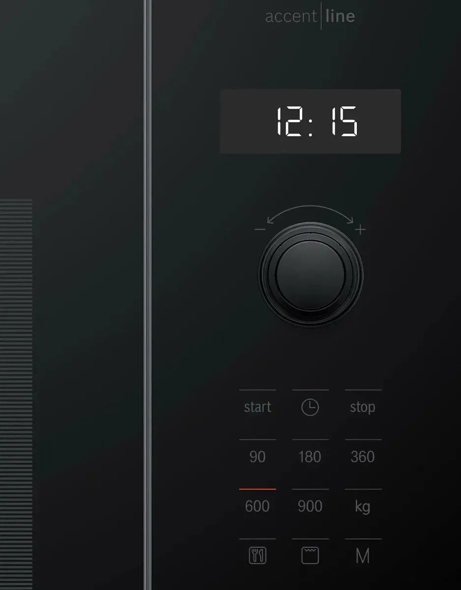 картинка Микроволновая печь встраиваемая Bosch BEL454MB1F 6 Series, черный цвет от магазина КомпьютерЦентр