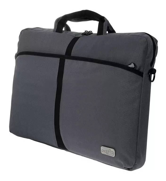 картинка Сумка для ноутбука PC Pet 600D PCP-A1317GY 17'' Gray от магазина КомпьютерЦентр