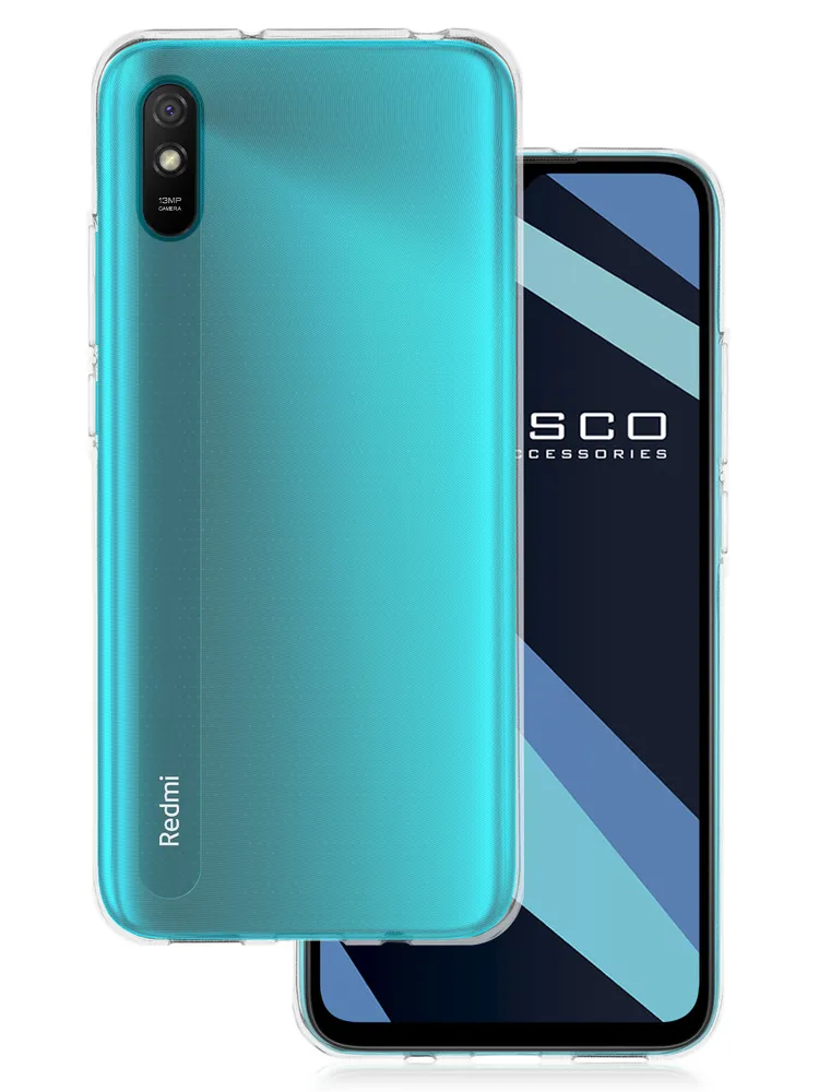 картинка Чехол-накладка ROSCO для Redmi 9A, прозрачный от магазина КомпьютерЦентр