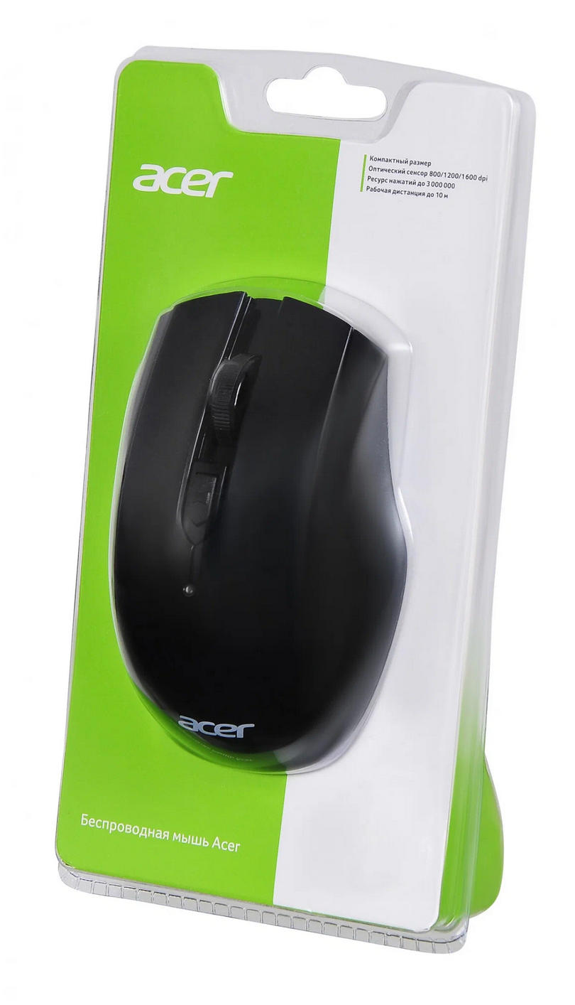 картинка Мышка Acer OMR030 Wireless Black (ZL.MCEEE.007) от магазина КомпьютерЦентр
