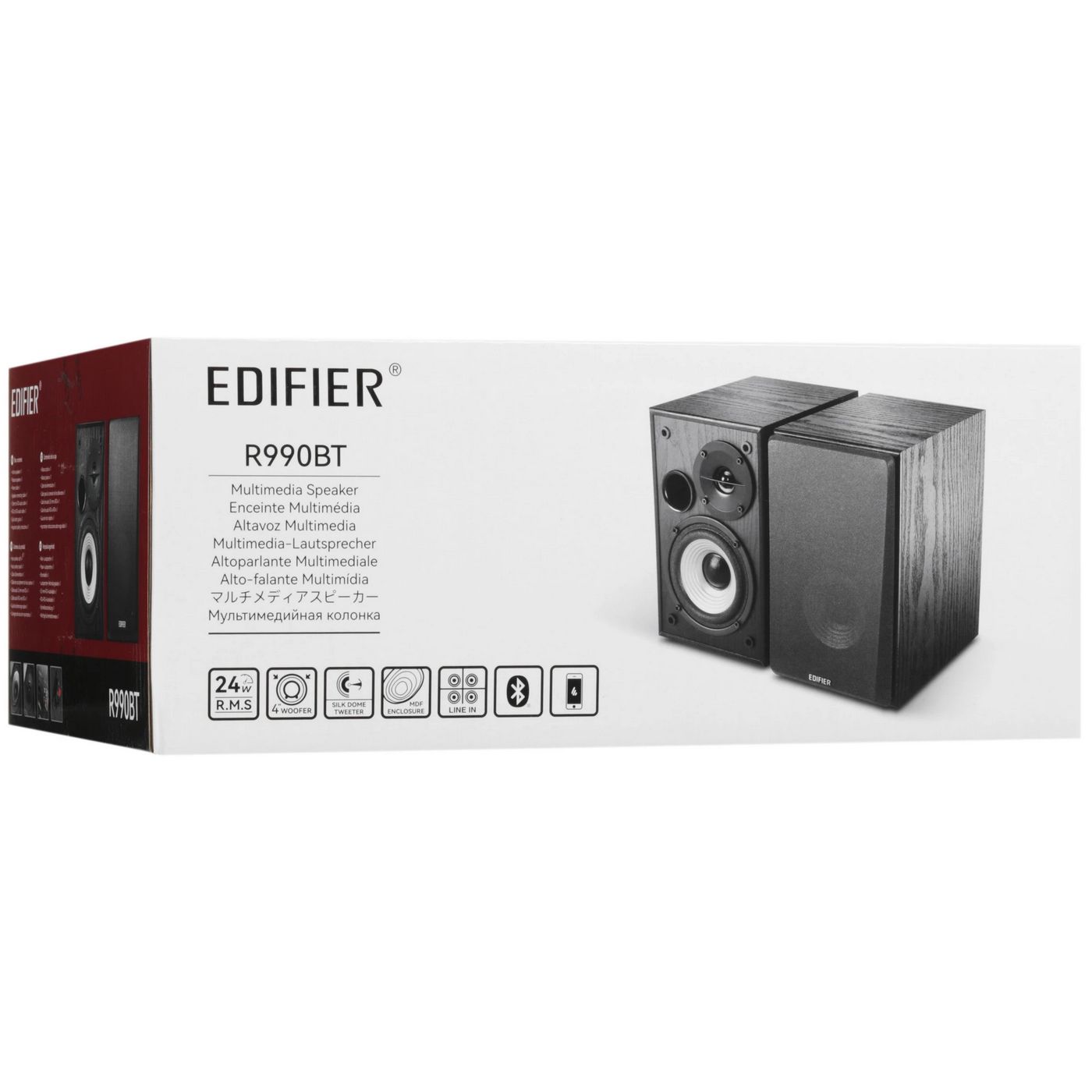 картинка Акустика 2.0 Edifier R990BT Black 24Вт BT от магазина КомпьютерЦентр