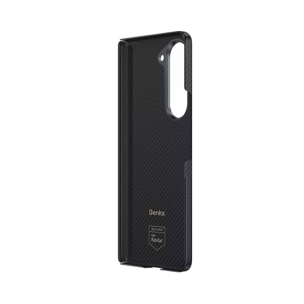 картинка Чехол Benks Montage ArmorAir Case built with Kevlar для Samsung Z Fold 6, цвет черный (600D+1500D) от магазина КомпьютерЦентр