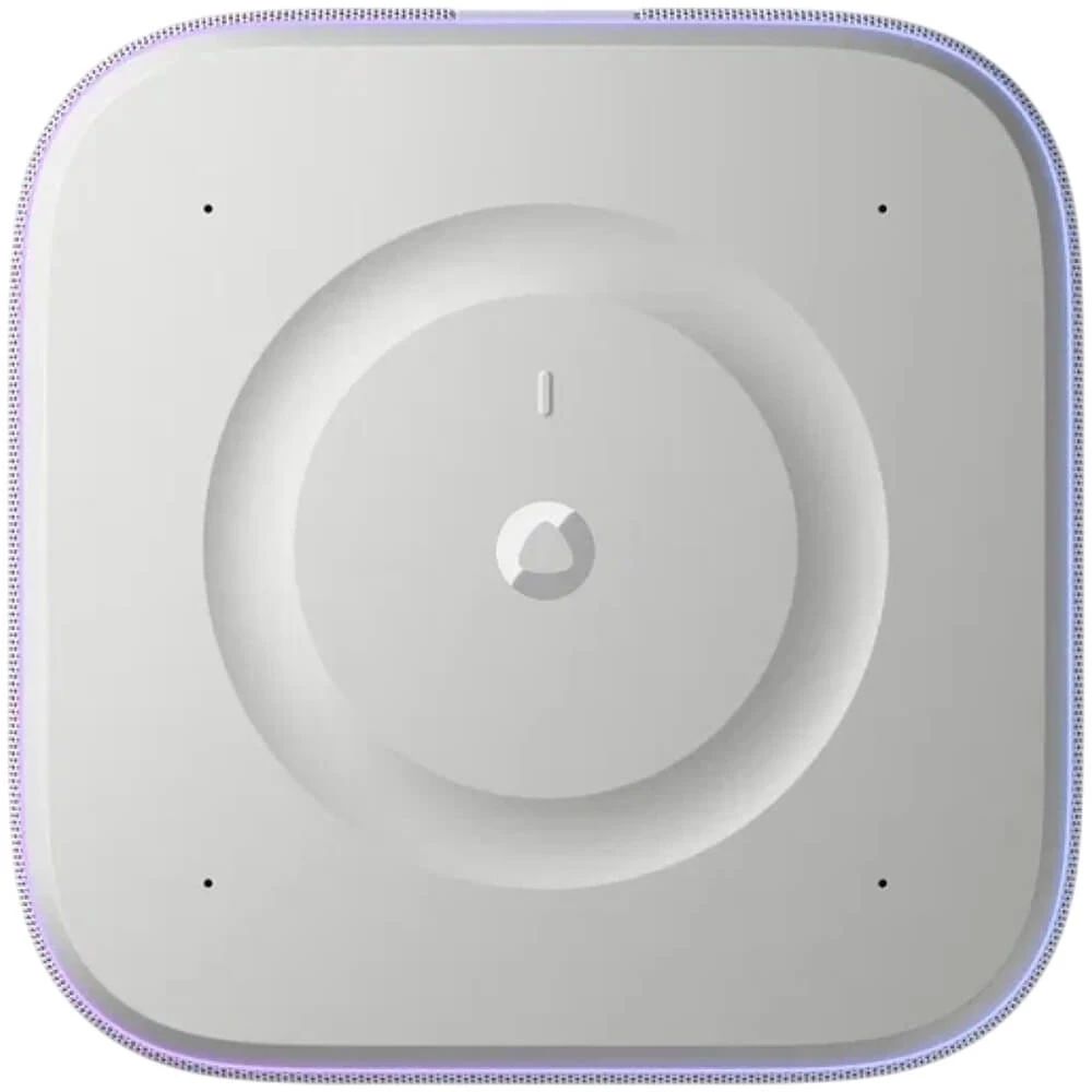 картинка Умная колонка Yandex Станция 3 с Алисой серая 50Вт Bluetooth/ Wi-Fi/ Zigbee/ Matter (YNDX-00060GRY) от магазина КомпьютерЦентр