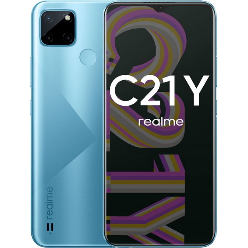 картинка Смартфон Realme C21Y 3Gb 32Gb Blue от магазина КомпьютерЦентр