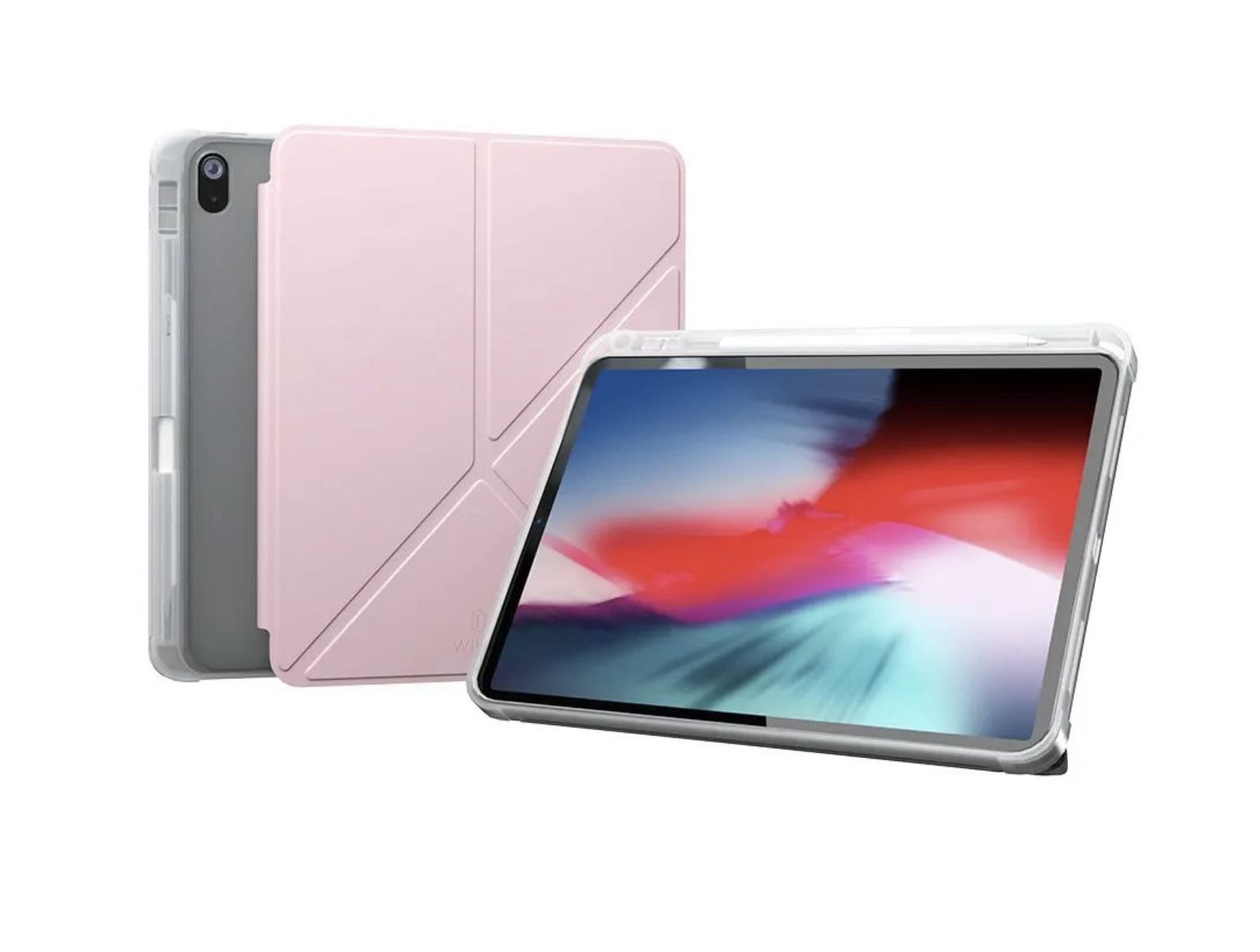 картинка Чехол-книжка WiWU Classic III Case GF-003 for iPad 10/ 11 (2022/ 2025) Pink от магазина КомпьютерЦентр