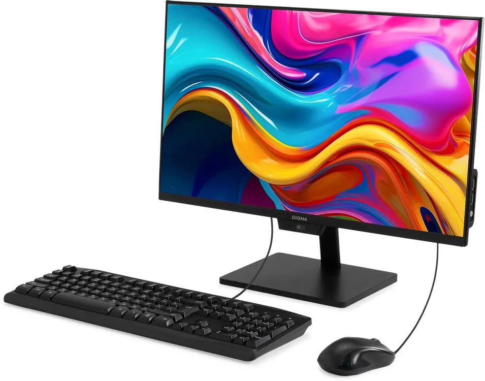 картинка Моноблок Digma Action 23.8'' Full HD N95/  8Gb/  SSD 256Gb UHDG/  CR/  W11Pro/  kb/ m/ черный (DM23N9-8CXW01) 2059967 от магазина КомпьютерЦентр
