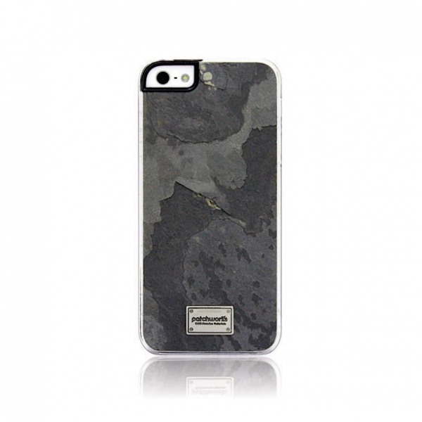 картинка Чехол Patchworks Classique snap-on case Stone Slate Black for iPhone 5/ 5s (7439) от магазина КомпьютерЦентр