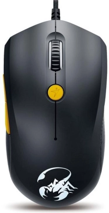 картинка Мышь Genius игровая M6-600 Black+Orange (31040063102) от магазина КомпьютерЦентр