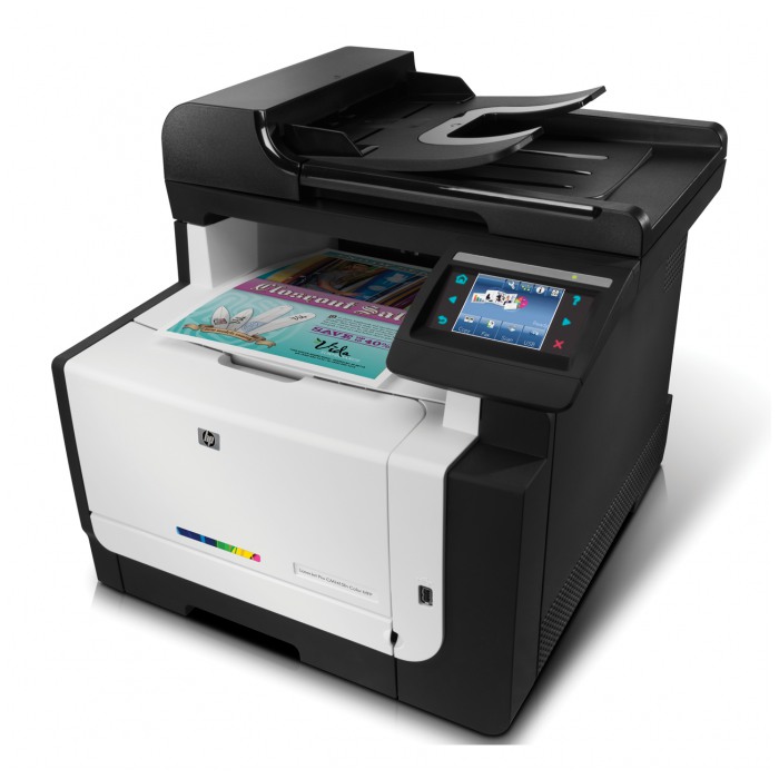 картинка МФУ лазерное HP LaserJet CM1415fnw WiFi Color (CE862A) от магазина КомпьютерЦентр