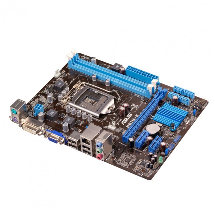 картинка Материнская плата Asus H61M-K S1155 (H61M-K) от магазина КомпьютерЦентр