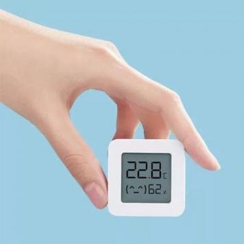 картинка Измеритель температуры и влажности Xiaomi Mi Home Bluetooth Hygrothermograph 2 LYWSD03MMC от магазина КомпьютерЦентр
