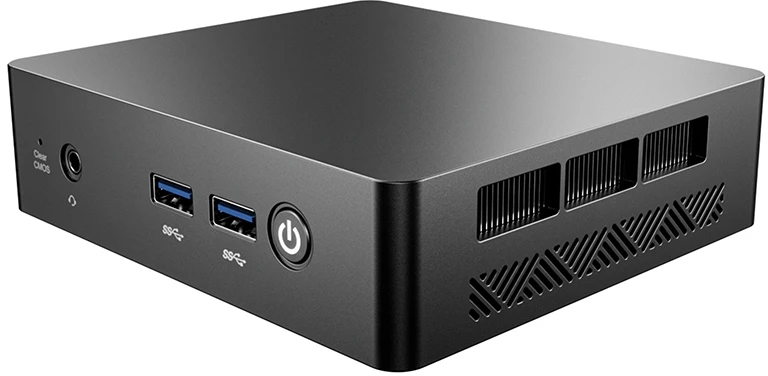 картинка Неттоп CBR MiniPC-SMCR-DT03/  N4500/  AC WIFI/  RJ45/  8G LPDDR4 (4G LPDDR4*2)/  256G PCIe Gen3/  Plastic housing/  12V 3A adaptor от магазина КомпьютерЦентр