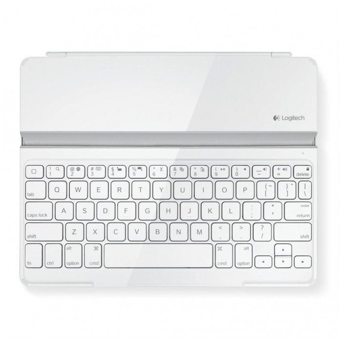 картинка Клавиатура Logitech Ultrathin Cover White for iPad BT (920-004931) от магазина КомпьютерЦентр