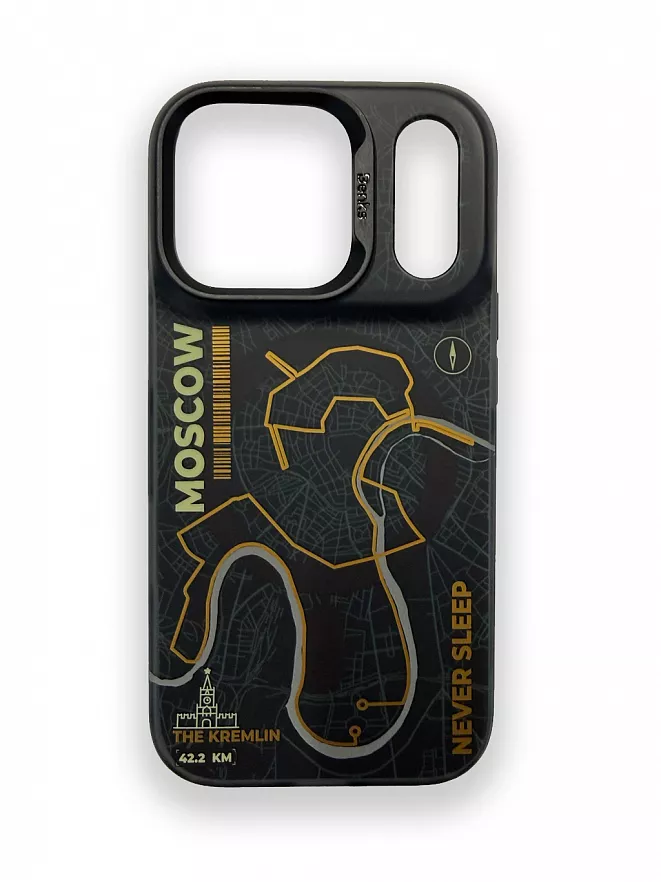 картинка Чехол силиконовый Benks City MOSCOW Phone Case (MagSafe) для iPhone 17 Pro от магазина КомпьютерЦентр