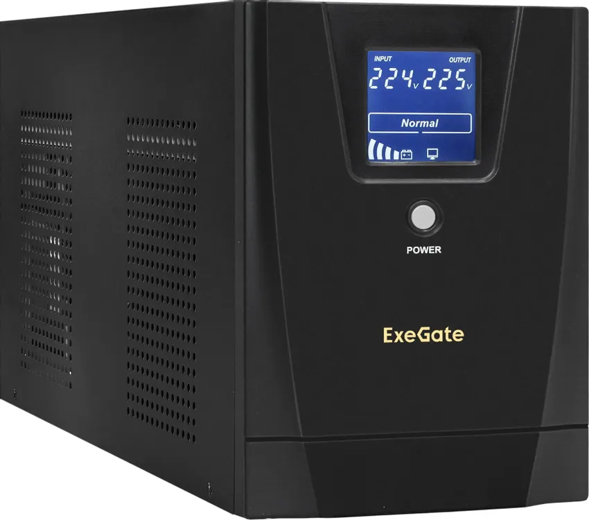 картинка ИБП ExeGate EX292636RUS SpecialPro Smart LLB-3000.LCD.AVR.3SH.2C13.RJ.USB /  3000 ВА /  1800 Вт /  3 x CEE 7 (евророзетка), 2 x IEC 320 C13 от магазина КомпьютерЦентр