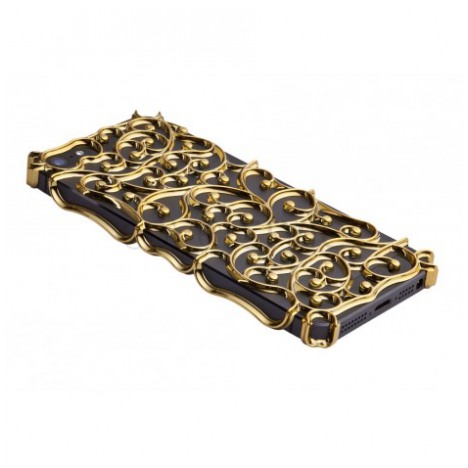 картинка Чехол ION Nouveau Art Case Gold for iPhone 5 (i1197-PNE010) от магазина КомпьютерЦентр